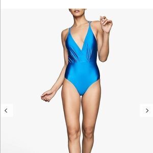 Reiss Rosie Cut Out Back Swimsuit